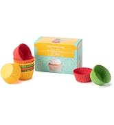 Cupcake Liners Standard/Mini/Jumbo Rainbow Baking Cups 300/500/1000-Count No Smell,Food&amp;Grade,Gre...