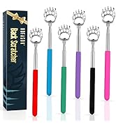 HOFASON 6 Pack Back Scratcher Fathers Day Dad Gifts, White Elephant Gifts for Adults, Stocking St...