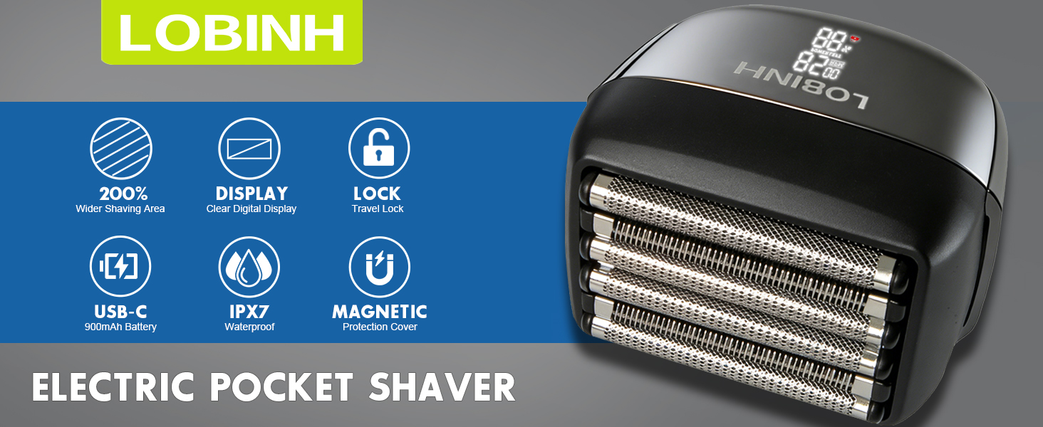 Electric Foil Shaver for Men