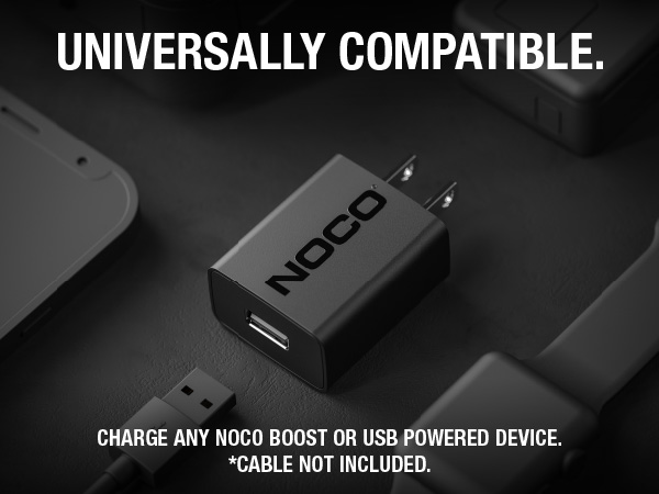 NOCO NUSB211NA 10W USB Wall Charger 10-watt USB single port, 2.1-Amp 