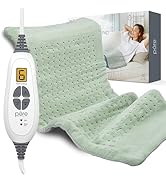 Pure Enrichment PureRelief XL Heating Pad - 12" x 24" Electric Heating Pad for Back Pain & Cramps...