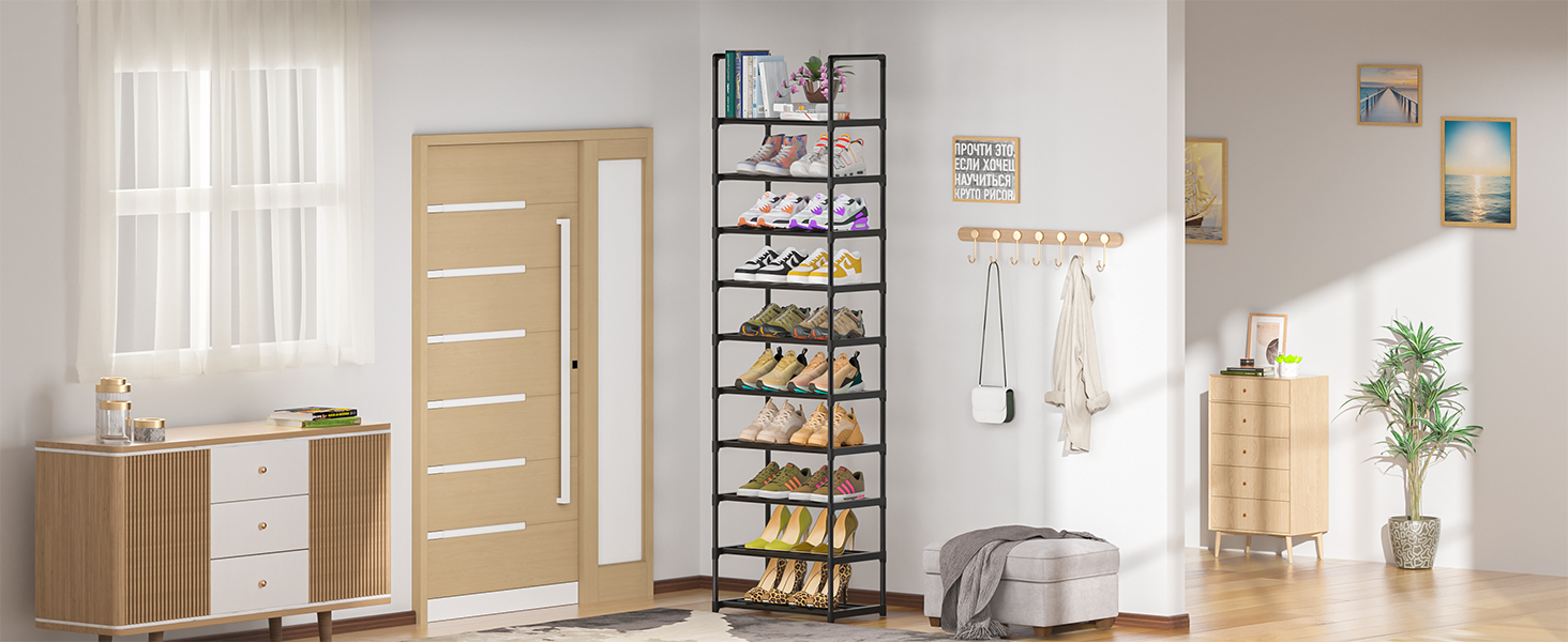 shoe rack tall