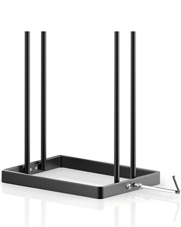 Clothes Hanger Organizer Stand, Portable Wood Hanger Storage Rack, Hanger Storage Organizer 