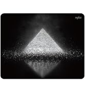 PWNAGE Ultra Glide Tempered Glass Mat: Near Silent Quiet, Super Smooth, Sweat Moisture Resistant,...