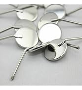 Dental Mirror Tops 12pcs, Stainless Steel Dentist Tools for Teeth Cleaning Inspection, Oral Hygie...