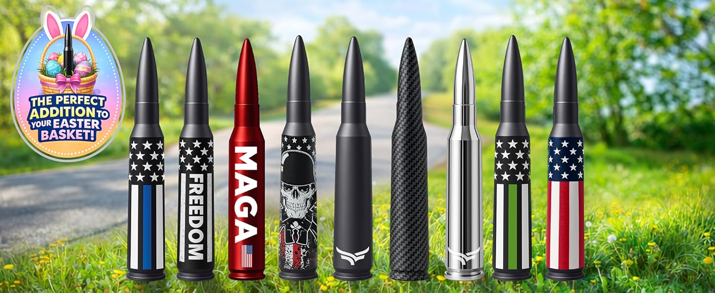 jeep wrangler 2007+ bullet antenna