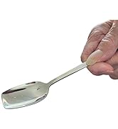 Silverware Adapted Spoons Parkinsons Utensils - Adaptive Utensils for Elderly, Disabled, Adults, ...