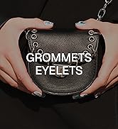 CRAFTMEMORE 4MM Hole 100PCS Grommets Eyelets for Shoes, Bead Cores, Clothes, Leather, Canvas