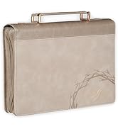 Christian Art Gifts Premium Inspirational Scripture Vegan Leather Bible Cover for Men &amp; Women: Am...