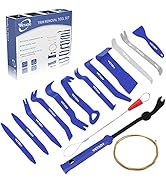 Auto Trim Removal Tools Kit, Wetado 15Pcs Car Panel Removal Tool Interior Trim Kit Fastener Rivet...