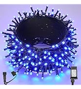 WBao Christmas Lights Indoor Outdoor 300LED 108ft, Super Bright LED Christmas String Lights with ...