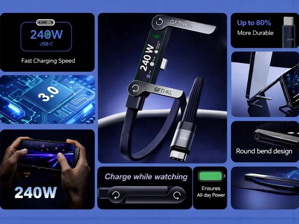  Invisible Holder Charger Cable