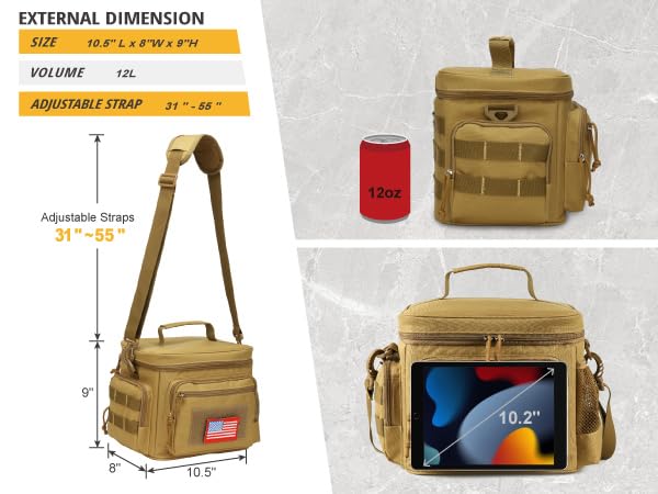 lunch bag men ,lunch box 