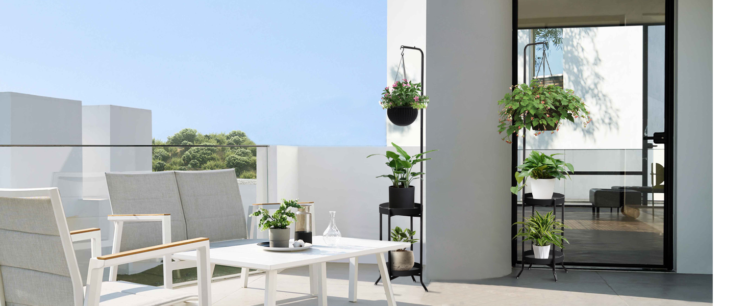 outdoor plant stand