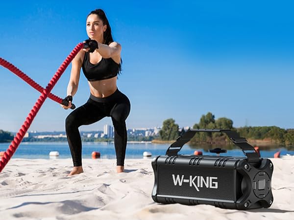 bluetooth speaker wireless loudest speakers portable speaker outdoor large waterproof speaker bass