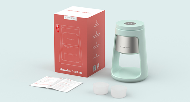 Package content of shaved ice machine