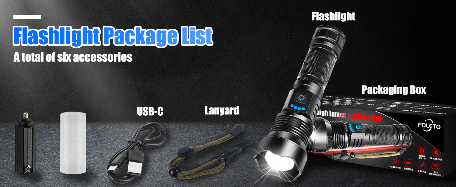 LED Handheld Flashlights