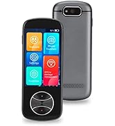 ASHATA Smart Voice Photo Translator,127 Languages Instant Touchscreen 2 Way WiFi Translation Devi...