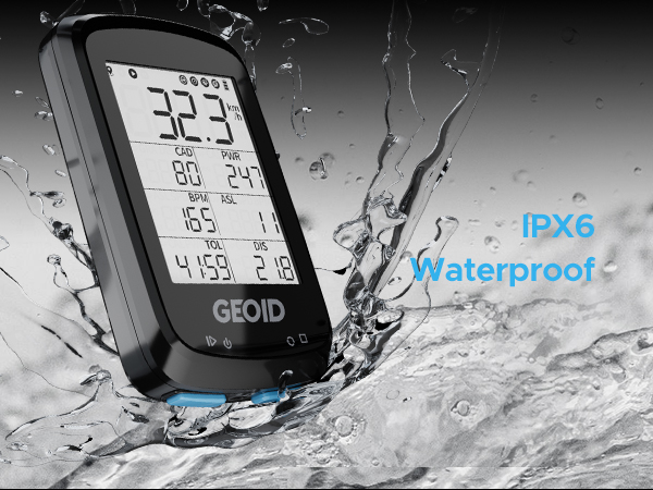 IPX6 waterproof