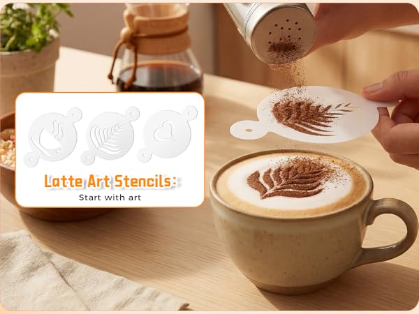 Latte Art Stencils
