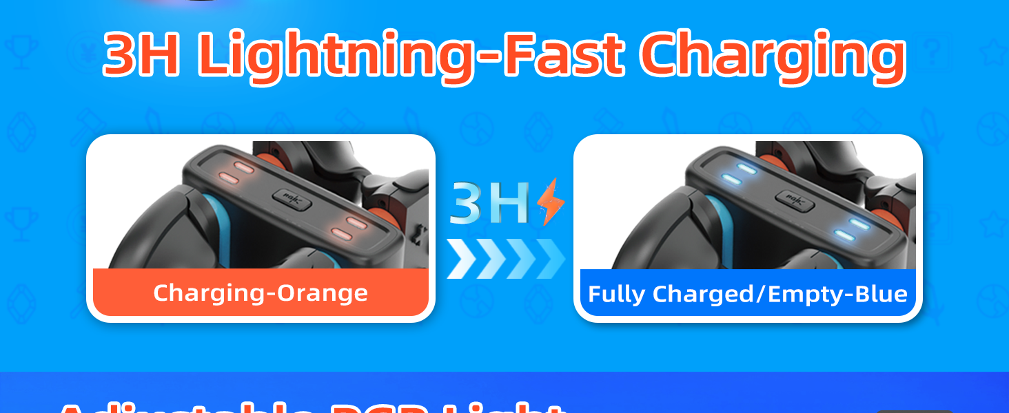 Charging Dock For Switch jovcon 2