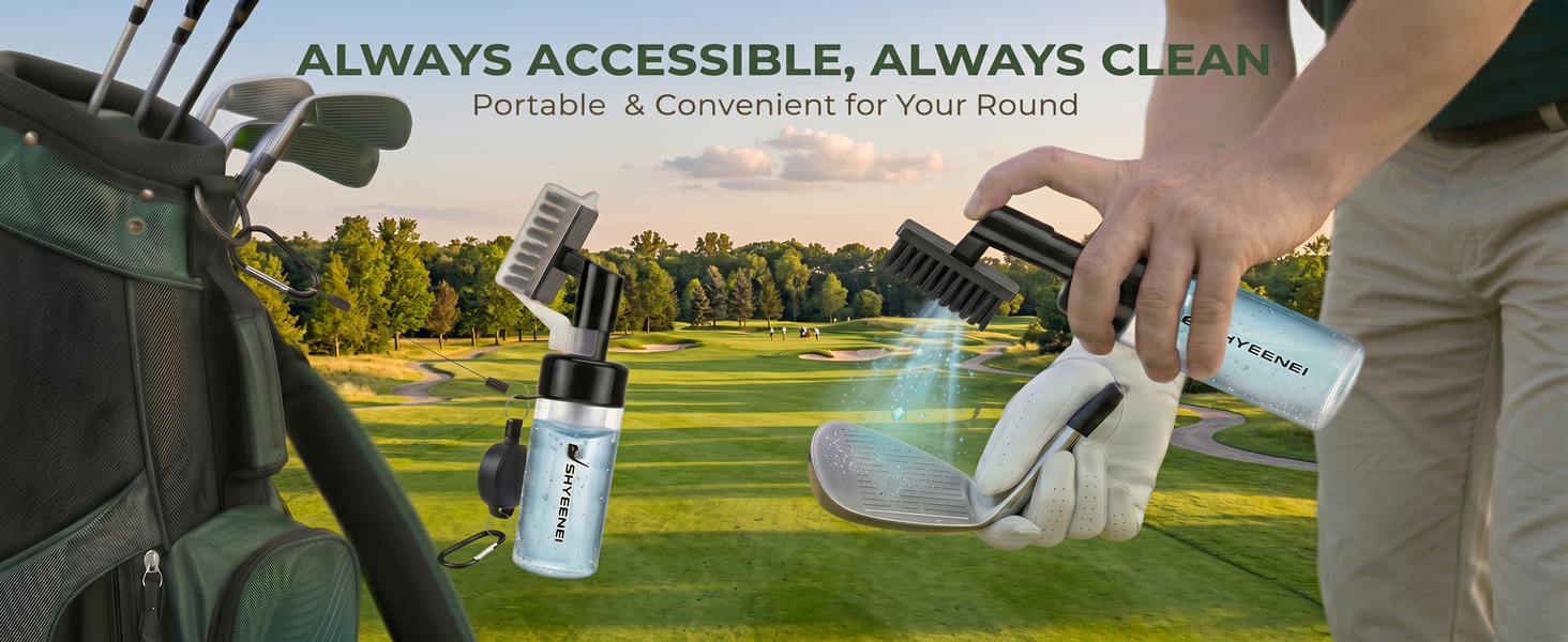 ShYeenei Golf Brush Cleaner