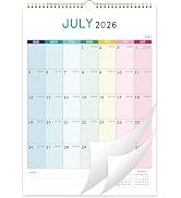 Calendar 2026-2027 - Wall Calendar 2026-2027, Jul. 2026 - Dec. 2027, 12" x 17", 18 Months Wall Ca...