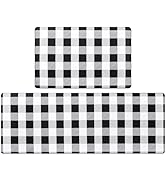Pauwer Anti Fatigue Kitchen Mat Set of 2, Farmhouse Kitchen Rugs Non Skid Washable, Cushioned Kit...