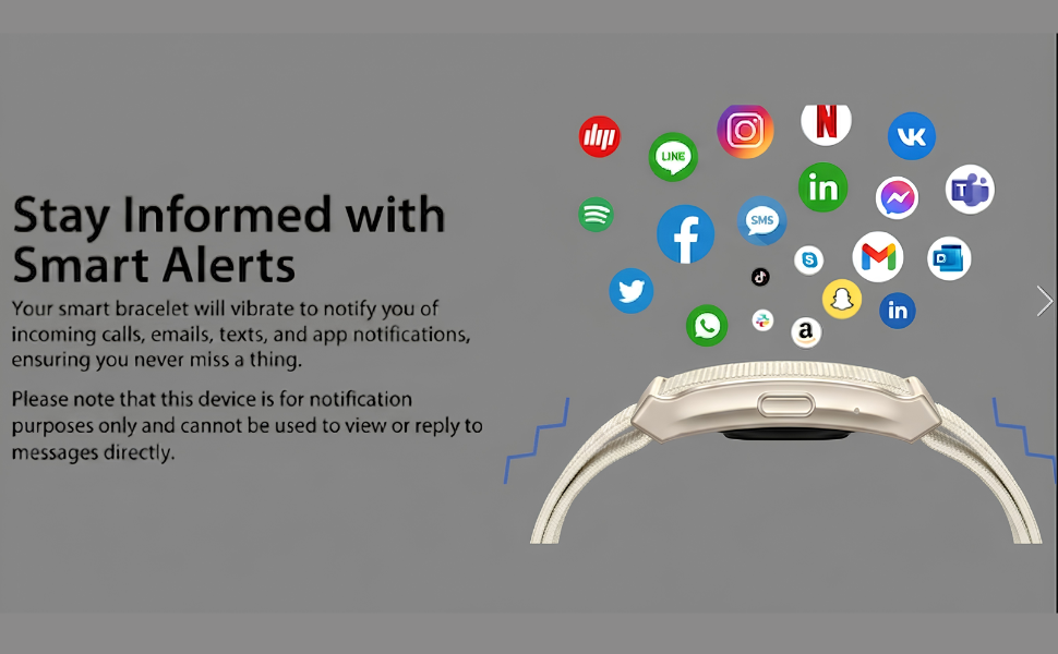 Smart Notifications: Vibration Alerts With Our Fitness Bracelet
