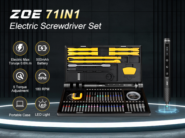 electric screwdriver set