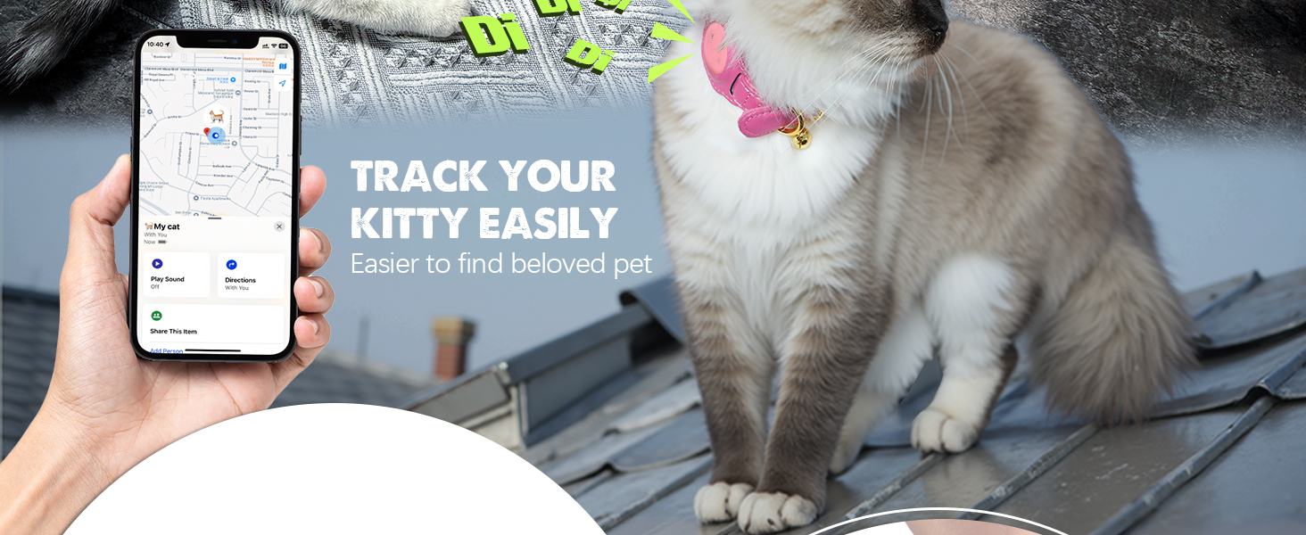 tractive gps cat tracker tracking collar for cats pet tracker for cats cat tracker