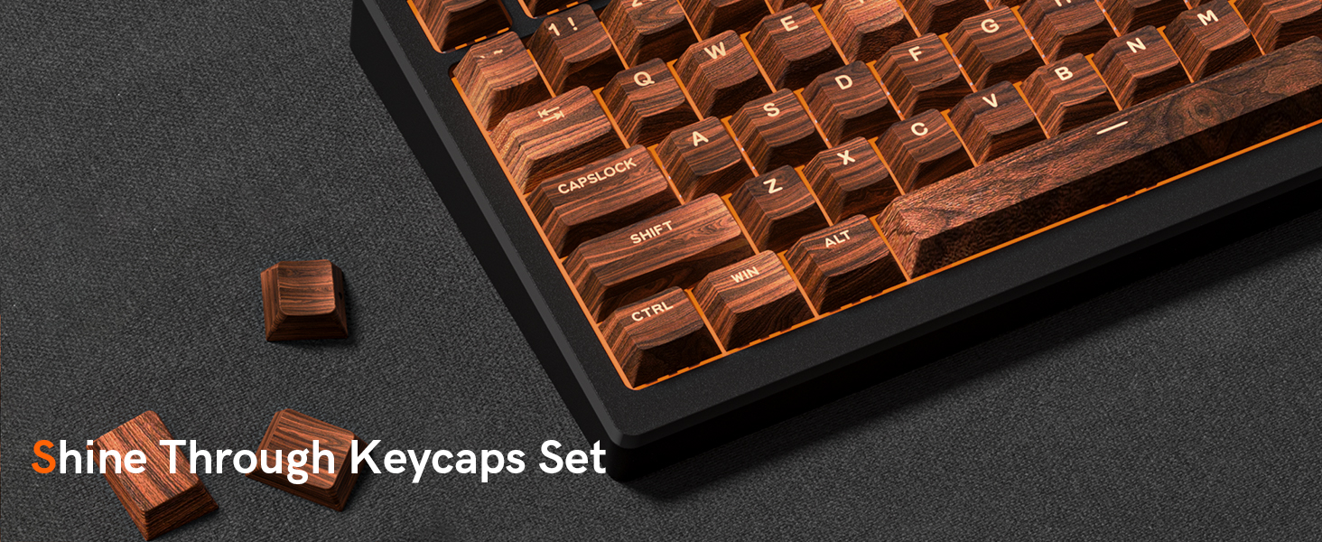 Shine Through Keycaps Set