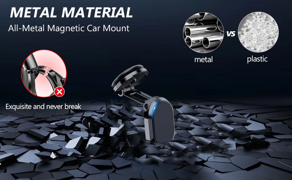 Magnetic Phone Holder Mount for iPhone