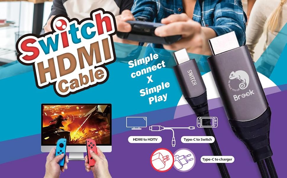 Brook switch HDMI Cable