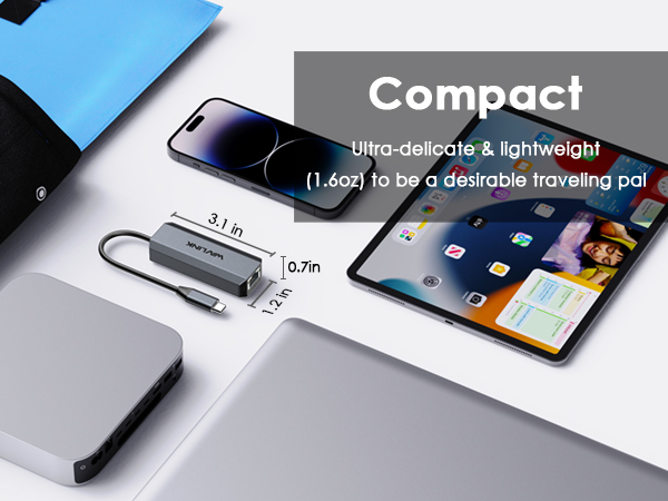 USB C to Ethernet Adapter 5G