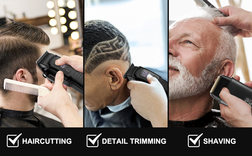 hair clippers set,hair trimmer for men,beard grooming kit,clippers for men,electric beard shavers