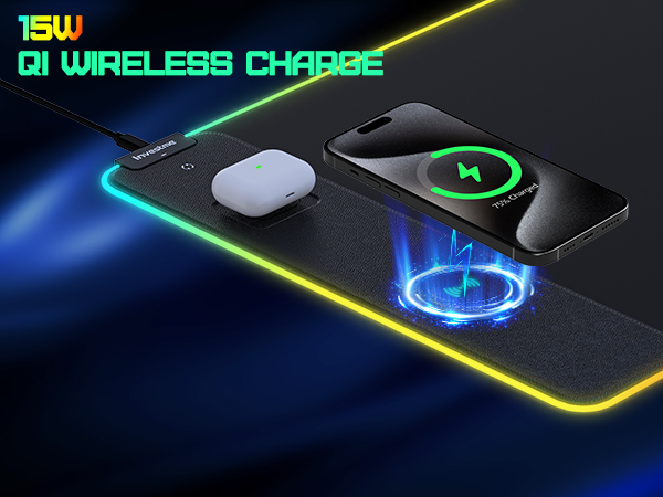 RGB mouse pad