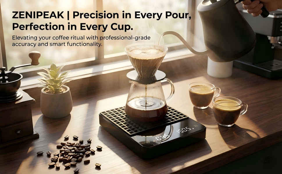 ZENIPEAK Precision in Every Pour,Perfection in Every Cup.