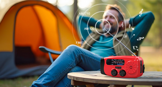 hand crank radio noaa am fm