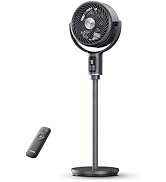 PELONIS AeroFan, Pedestal Fan for Bedroom – Standing Fan with Remote Control, Oscillatiing Fan,LE...