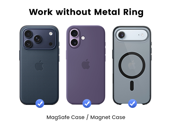 Work with MagSafe Phones and Cases Car Phone Holder