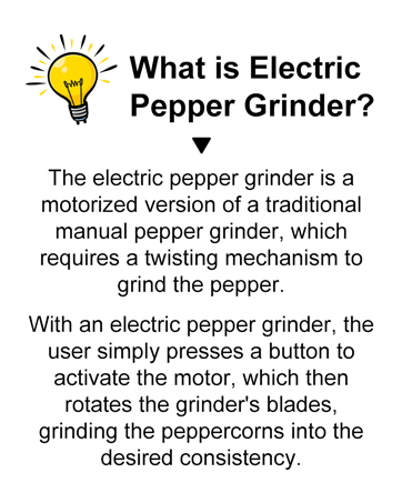 Pepper grinder