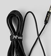 PoP voice 8 Feet 3.5mm Stereo Audio Microphone Headphone Extension Cable Male to Female