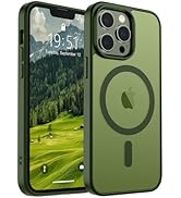 SUPFINE Magnetic for iPhone 13 Pro Max Case (Compatible with MagSafe) (Military Grade Drop Protec...