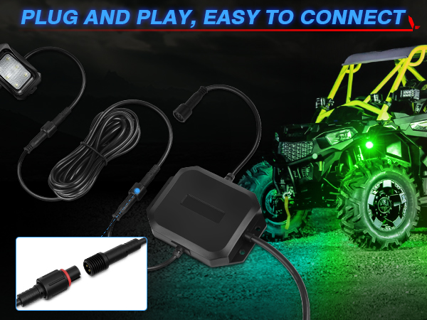 mictuning wheel lights extensiom cable