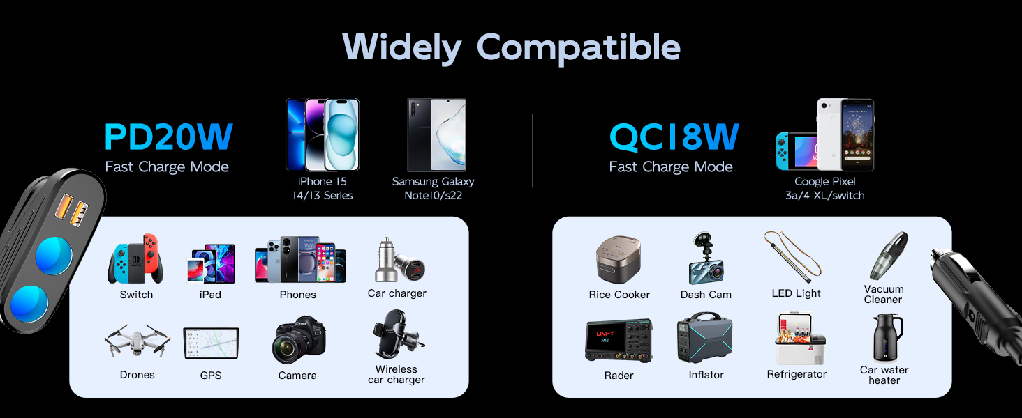 WIDELY COMPATIBLE