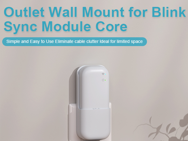 blink module core mount blink accessories sync module core mount wall mount blink module holder