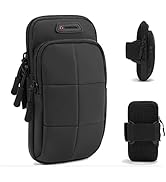 Prime Comfort Phone Arm Bands for Running, Armband Cell Phone Holder for Exercise (Black)