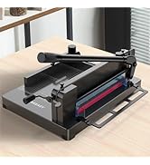 Paper Cutter 12 Inch, Heavy Duty Paper Cutter for A4 Paper, Guillotine Paper Cutter 400 Sheet Cap...