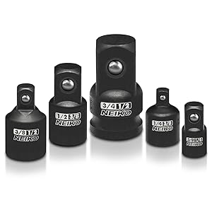 socket adapter reducer set impact grade drill power driver